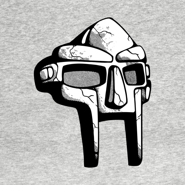 MF DOOM STATUE by Ironink